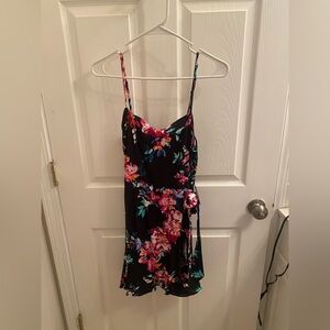 Express Faux Wrap Dress